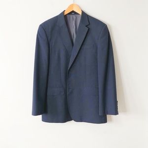 Mexx Metropolitan Navy Blue Blazer Sport Jacket Size 40R Single Vent Two Button